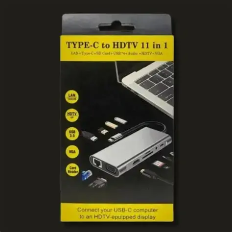 USB Type-C 11 en 1
