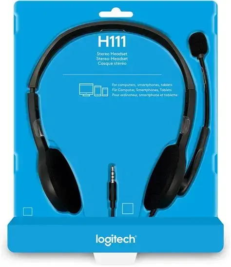 Casque stéréo professionnel H111 Logitech